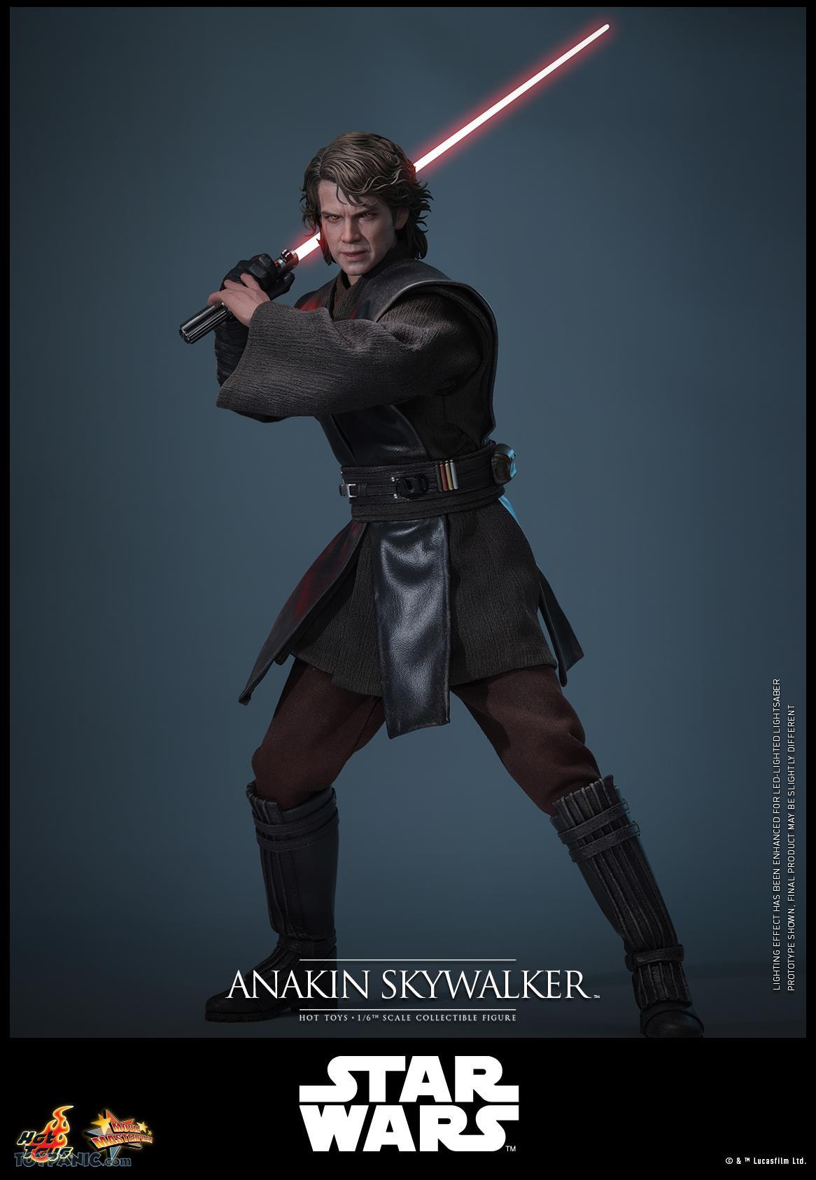 Hot Toys: MMS839 Star Wars: Revenge of the Sith: Anakin Skywalker 1/6th Scale Collectible Figure - Image 9