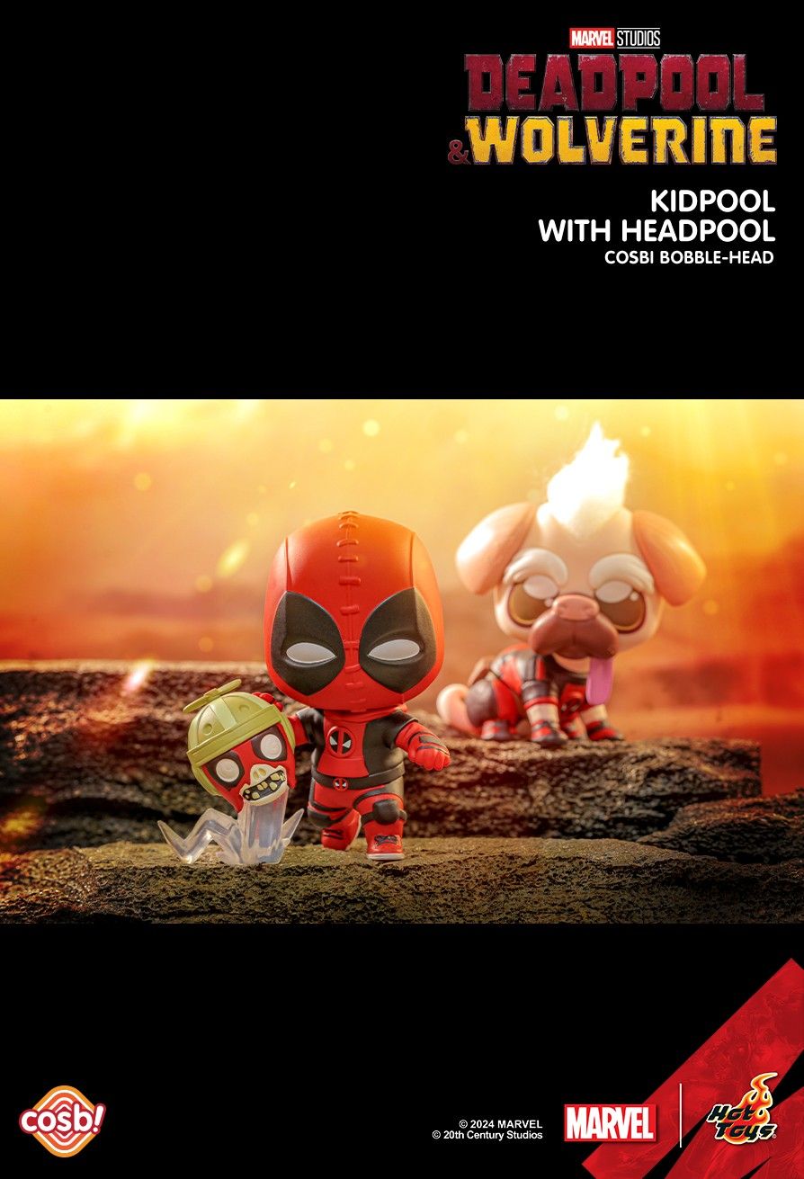 Hot Toys: Cosbi: Deadpool & Wolverine Bobble-Head Collection - Image 9