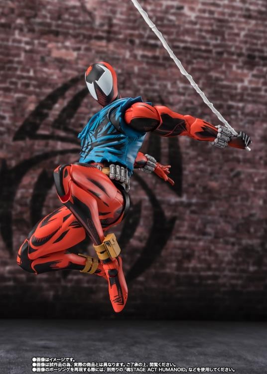 S.H.Figuarts: Spider-Man: Across the Spider-Verse: Scarlet Spider Action Figure - Image 5