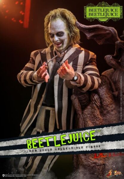 Hot Toys: MMS767 Beetlejuice Beetlejuice (2024): Beetlejuice 1/6th Scale Collectible Figure - Image 9