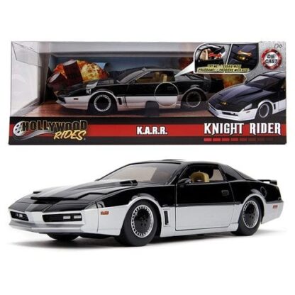 Knight Rider: K.A.R.R. Hollywood Rides: 1982 Pontiac Trans-Am with Light Up Feature 1:24 Scale - Image 3