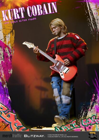 Blitzway: Nirvana Kurt Cobain 1/6 Collectible Figure (Limited Early Bird Edition) - Image 17