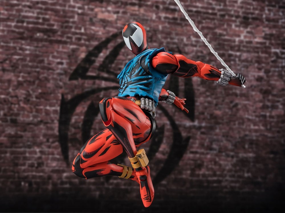 S.H.Figuarts: Spider-Man: Across the Spider-Verse: Scarlet Spider Action Figure - Image 6