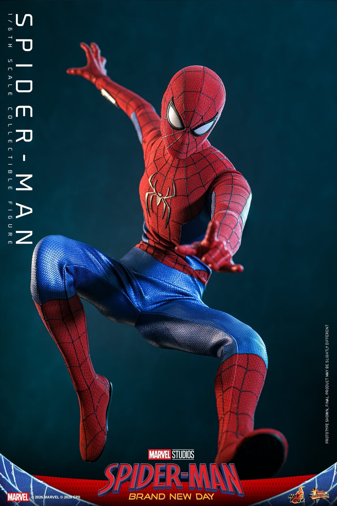 Hot Toys: MMS892 Spider-Man Brand New Day: Spider-Man 1/6 Scale Collectible Figure - Image 11