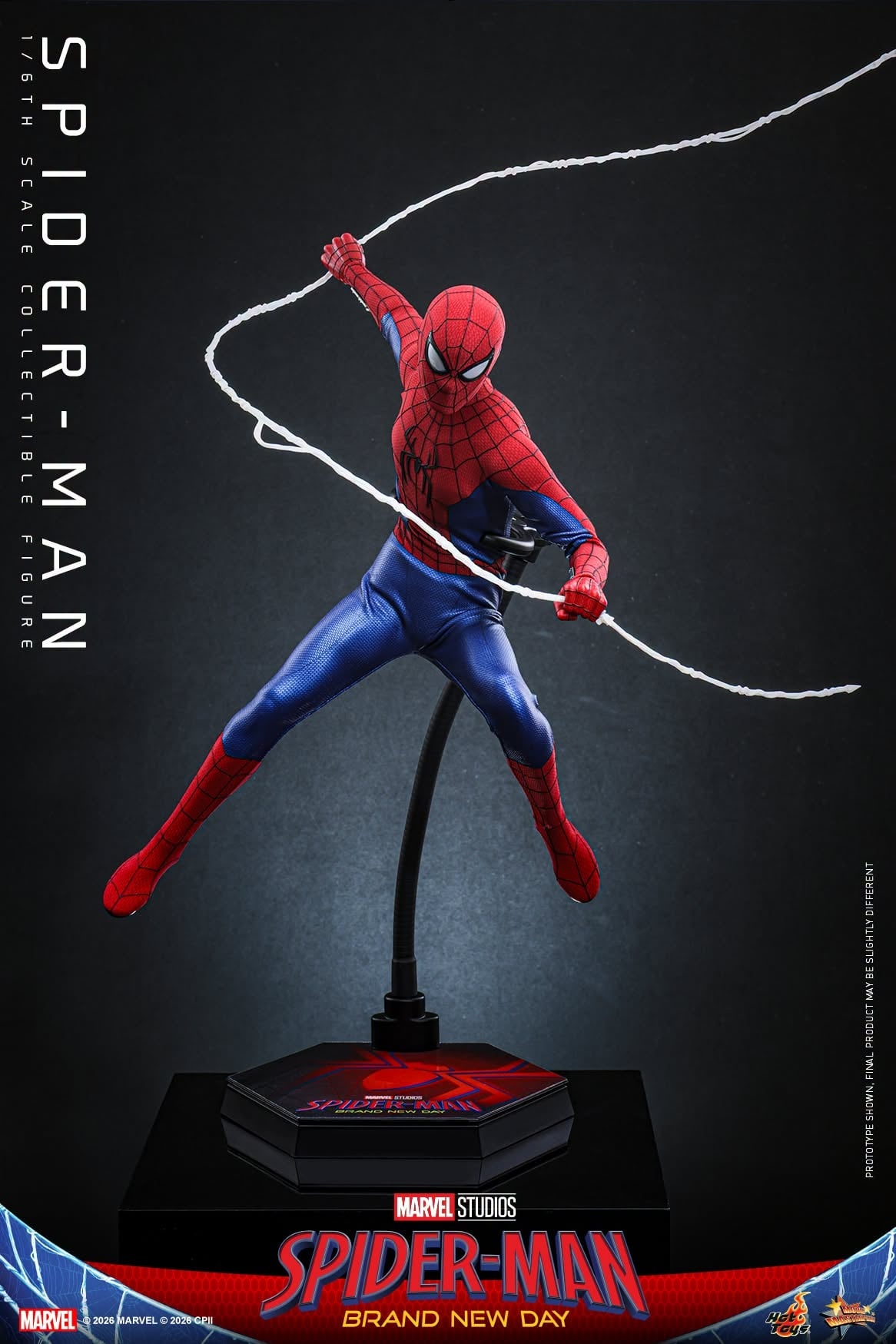 Hot Toys: MMS892 Spider-Man Brand New Day: Spider-Man 1/6 Scale Collectible Figure - Image 6