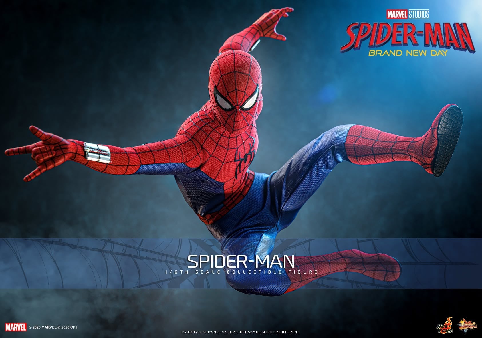 Hot Toys: MMS892 Spider-Man Brand New Day: Spider-Man 1/6 Scale Collectible Figure - Image 8