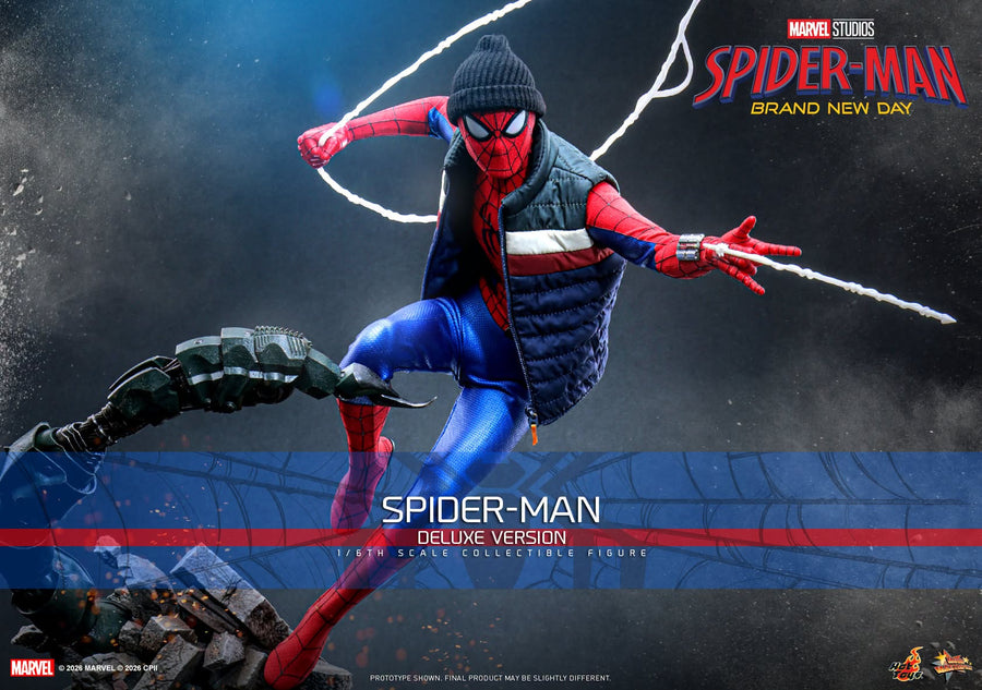 Hot Toys: MMS893 Spider-Man: Brand New Day Spider-Man 1/6th scale Collectible Figure (Deluxe Version) - Image 15
