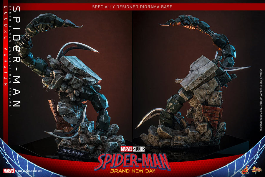 Hot Toys: MMS893 Spider-Man: Brand New Day Spider-Man 1/6th scale Collectible Figure (Deluxe Version) - Image 3