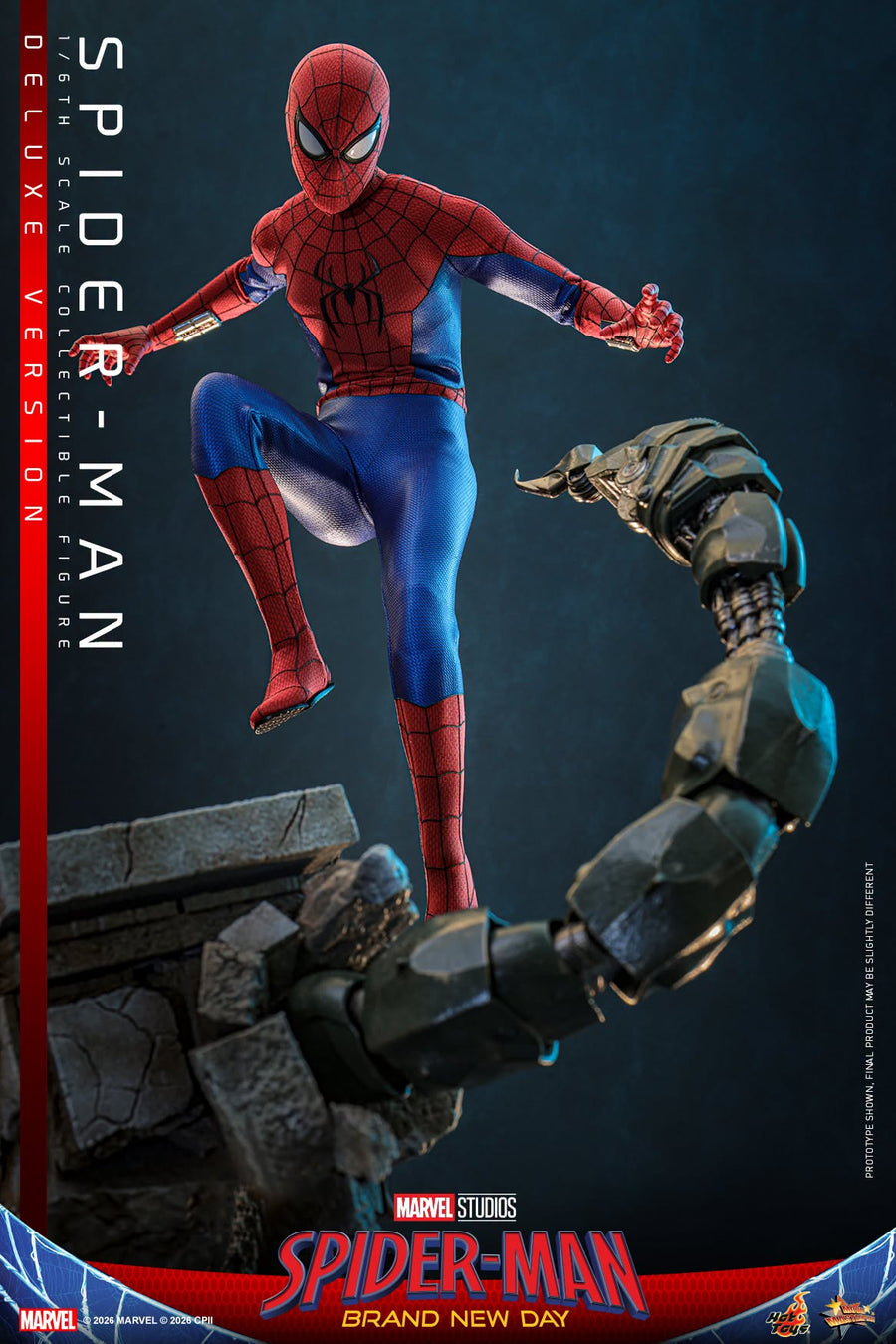 Hot Toys: MMS893 Spider-Man: Brand New Day Spider-Man 1/6th scale Collectible Figure (Deluxe Version) - Image 5