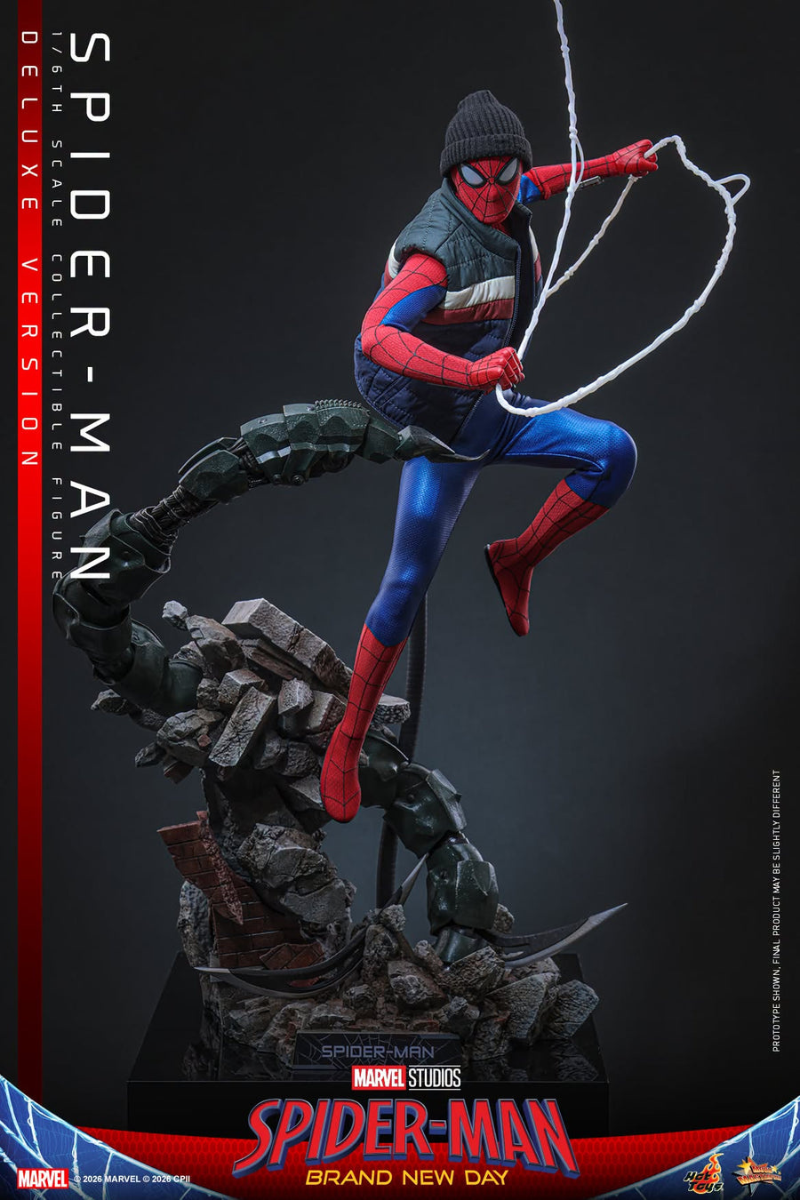 Hot Toys: MMS893 Spider-Man: Brand New Day Spider-Man 1/6th scale Collectible Figure (Deluxe Version) - Image 6