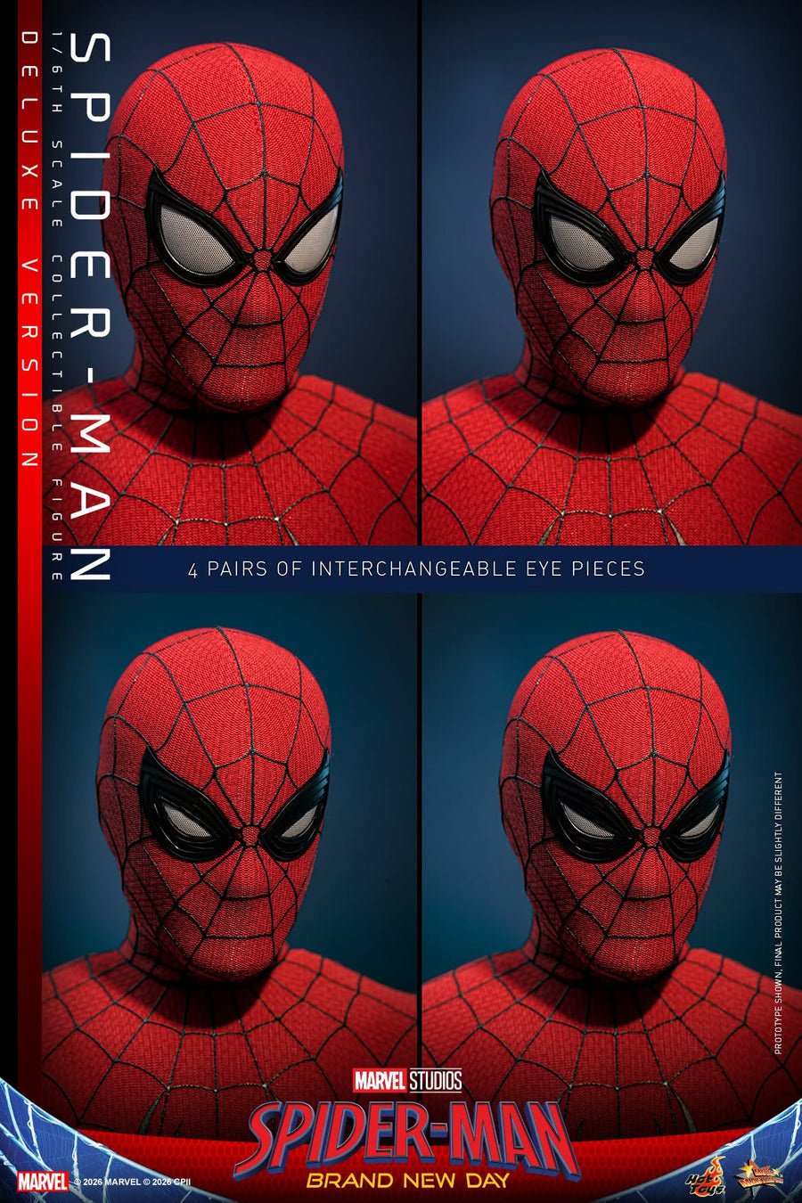 Hot Toys: MMS893 Spider-Man: Brand New Day Spider-Man 1/6th scale Collectible Figure (Deluxe Version) - Image 8