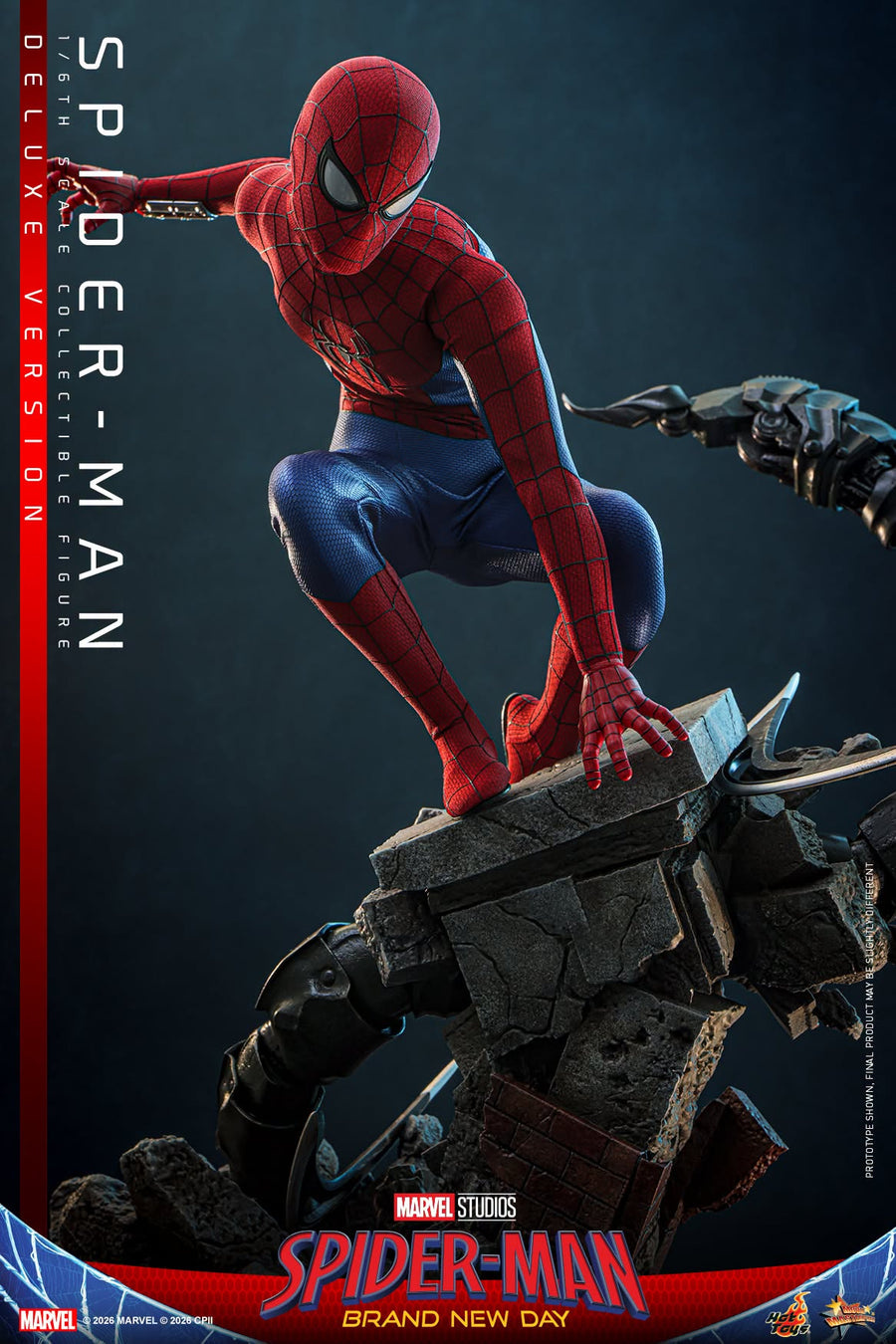 Hot Toys: MMS893 Spider-Man: Brand New Day Spider-Man 1/6th scale Collectible Figure (Deluxe Version) - Image 10