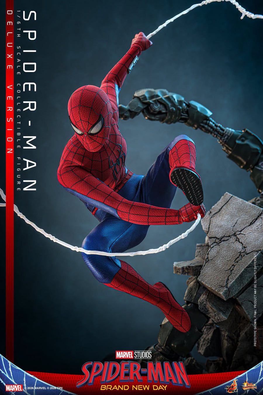 Hot Toys: MMS893 Spider-Man: Brand New Day Spider-Man 1/6th scale Collectible Figure (Deluxe Version) - Image 11