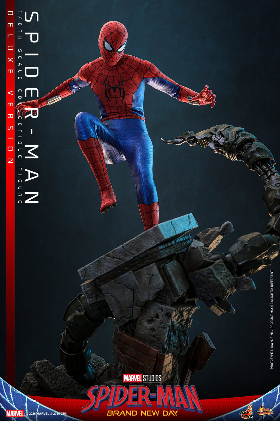Hot Toys: MMS893 Spider-Man: Brand New Day Spider-Man 1/6th scale Collectible Figure (Deluxe Version) - Image 12