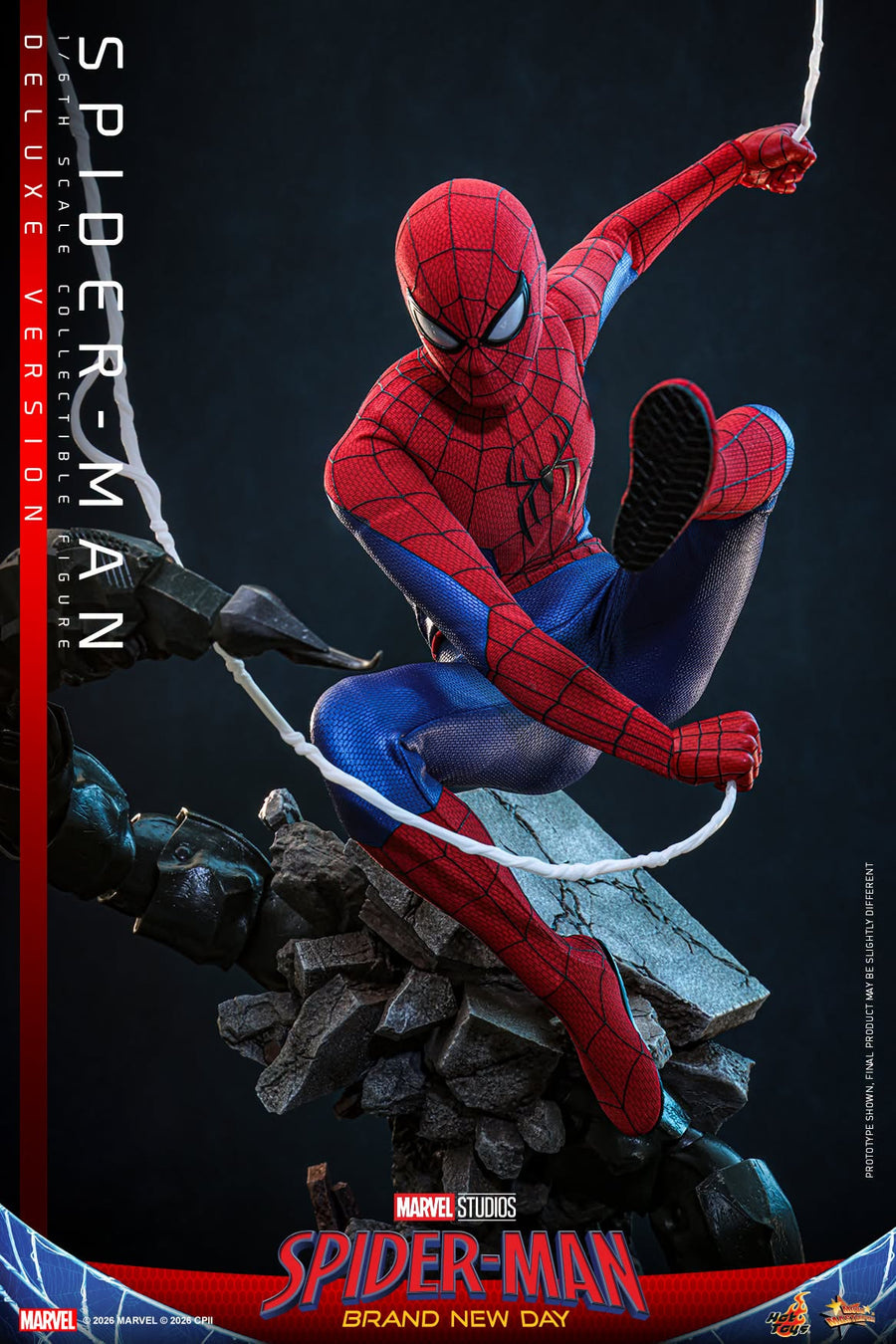 Hot Toys: MMS893 Spider-Man: Brand New Day Spider-Man 1/6th scale Collectible Figure (Deluxe Version) - Image 13