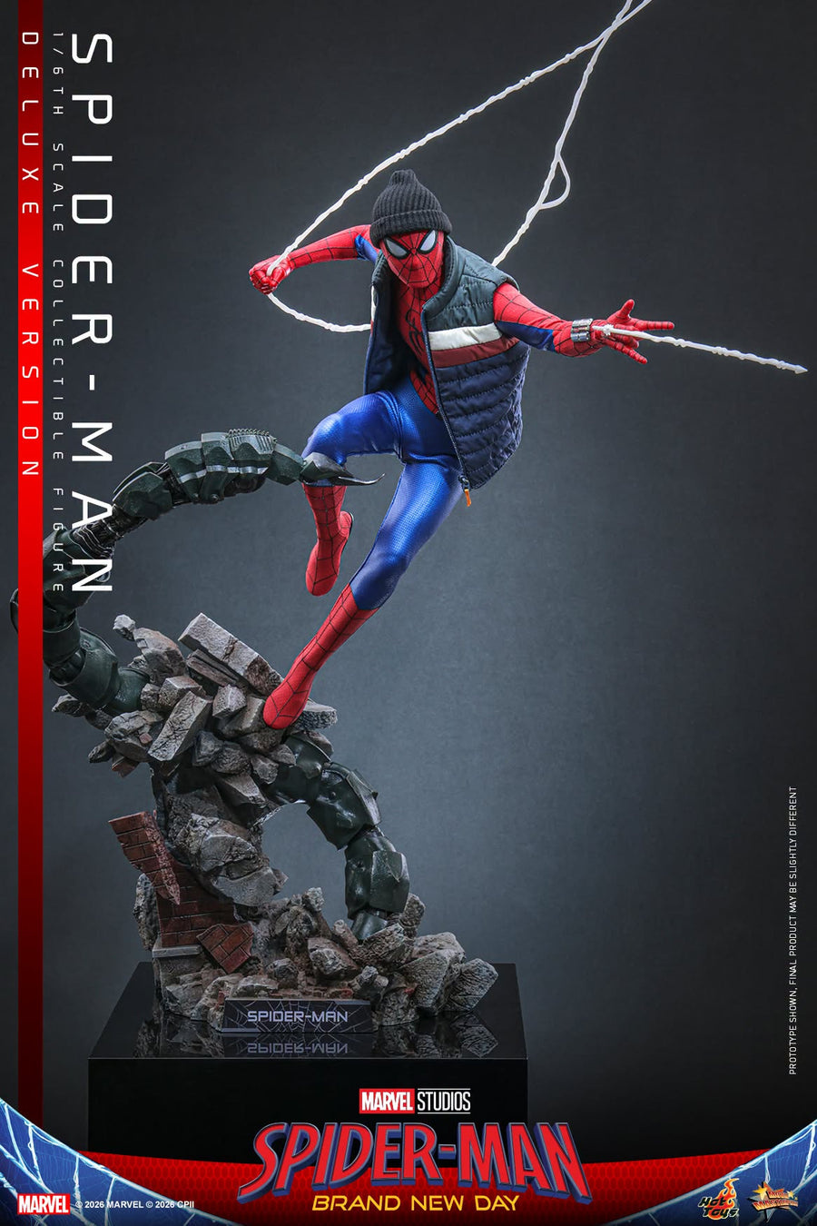 Hot Toys: MMS893 Spider-Man: Brand New Day Spider-Man 1/6th scale Collectible Figure (Deluxe Version) - Image 14