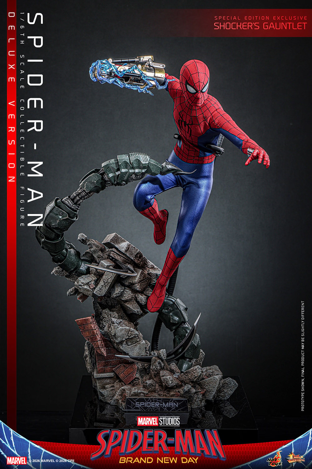 Hot Toys: MMS893B Spider-Man Brand New Day: Spider-Man 1/6 Scale Collectible Figure (Deluxe Special Edition) - Image 2