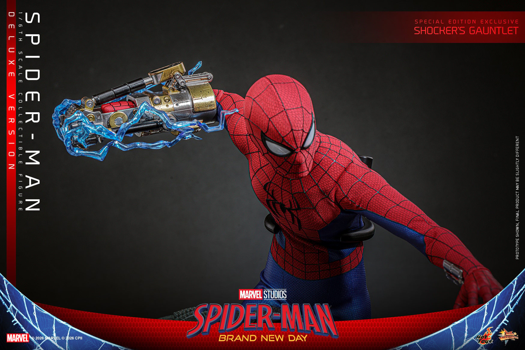 Hot Toys: MMS893B Spider-Man Brand New Day: Spider-Man 1/6 Scale Collectible Figure (Deluxe Special Edition) - Image 5