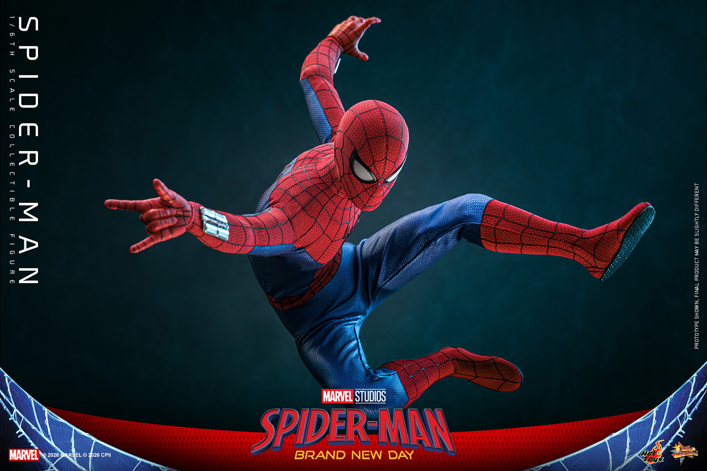 Hot Toys: MMS893B Spider-Man Brand New Day: Spider-Man 1/6 Scale Collectible Figure (Deluxe Special Edition) - Image 7