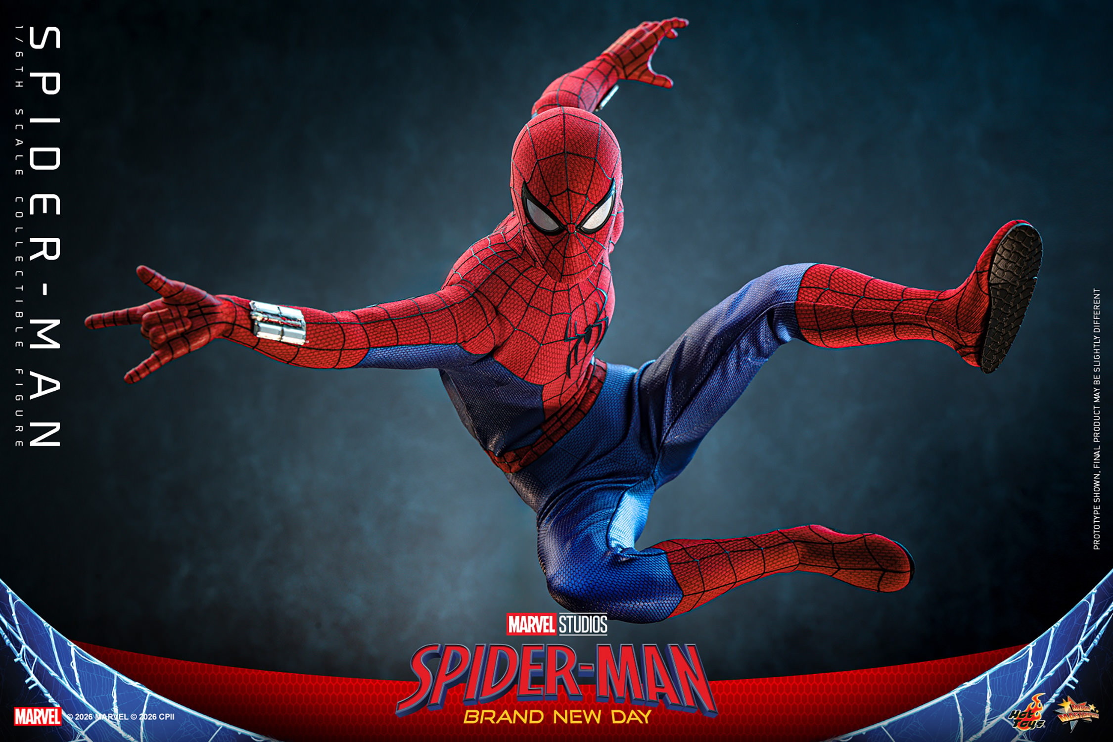 Hot Toys: MMS893B Spider-Man Brand New Day: Spider-Man 1/6 Scale Collectible Figure (Deluxe Special Edition) - Image 8