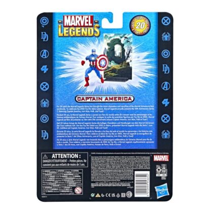 Marvel Legends: Captain America Action Figure (20th Anniversary Series) - Image 8