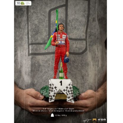 Iron Studios: Aryton Senna 1991 Brazil GP Deluxe 1/10 Scale Statue - Image 11