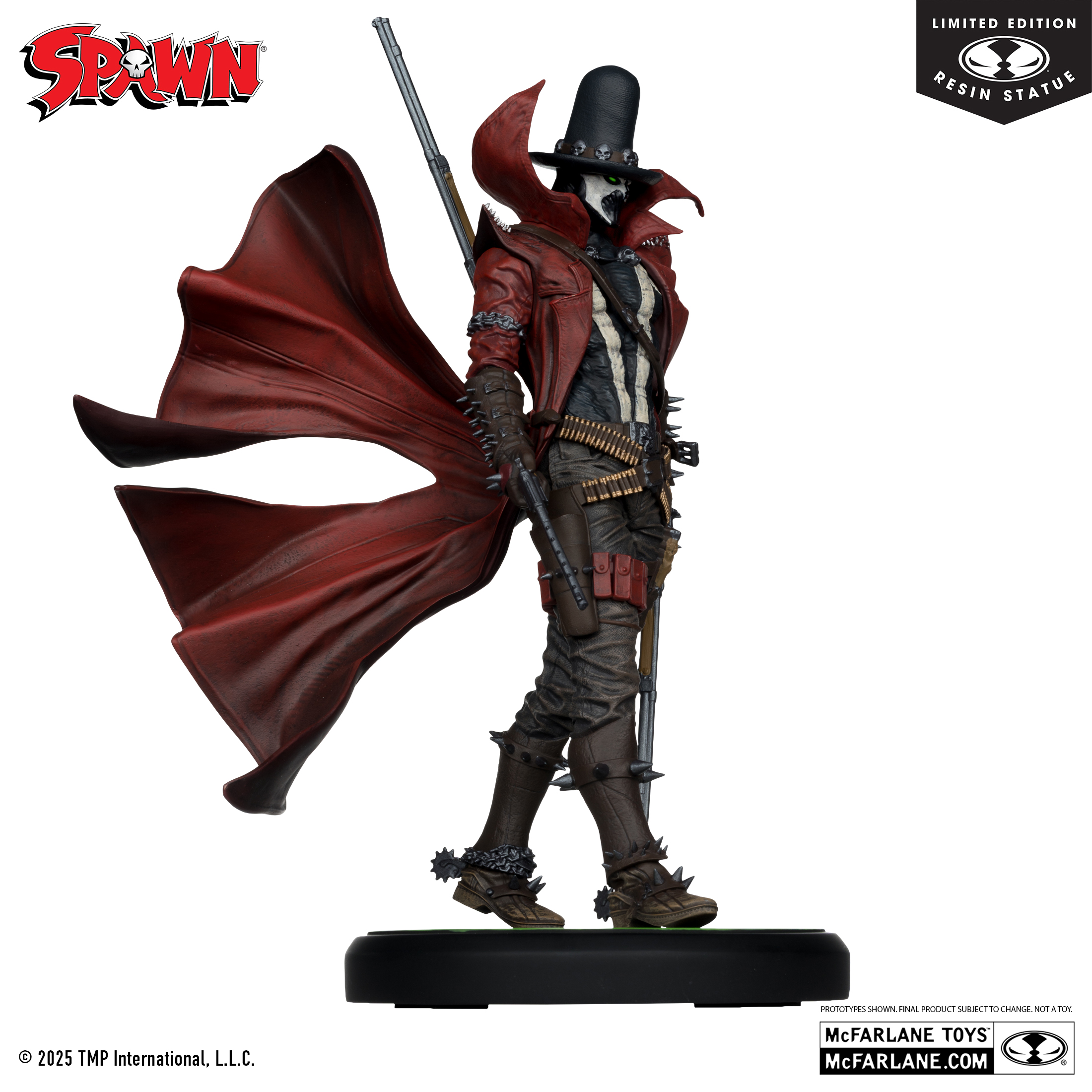 Gunslinger Spawn: Black, White & Red All Over 1/10 Scale Resin Statue (Signed by Todd McFarlane) - Image 4