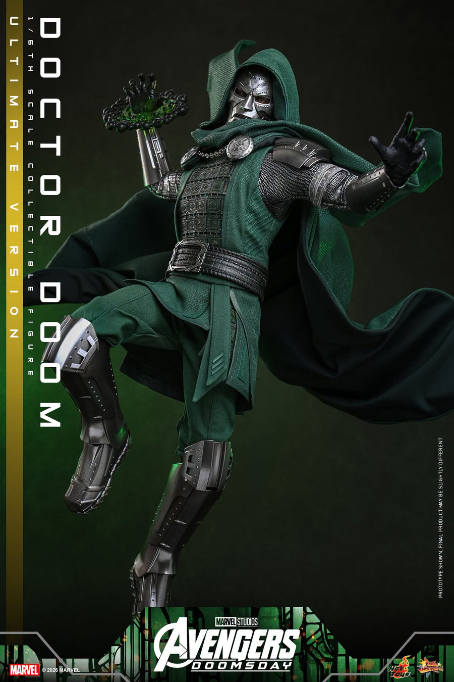 Hot Toys: MMS907B Avengers: Doomsday Doctor Doom (Ultimate Version) 1/6th Scale Collectible Figure (Early Access Special Edition) - Image 23