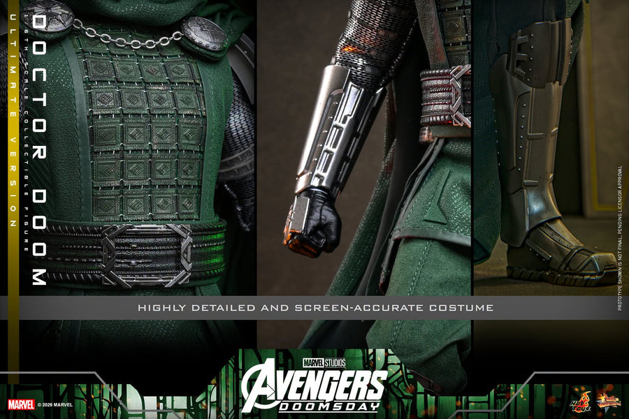 Hot Toys: MMS907B Avengers: Doomsday Doctor Doom (Ultimate Version) 1/6th Scale Collectible Figure (Early Access Special Edition) - Image 20