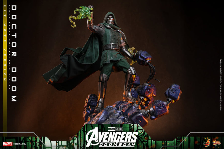 Hot Toys: MMS907B Avengers: Doomsday Doctor Doom (Ultimate Version) 1/6th Scale Collectible Figure (Early Access Special Edition) - Image 27