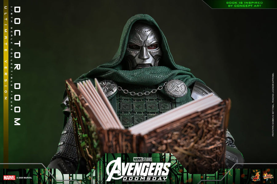 Hot Toys: MMS907B Avengers: Doomsday Doctor Doom (Ultimate Version) 1/6th Scale Collectible Figure (Early Access Special Edition) - Image 11