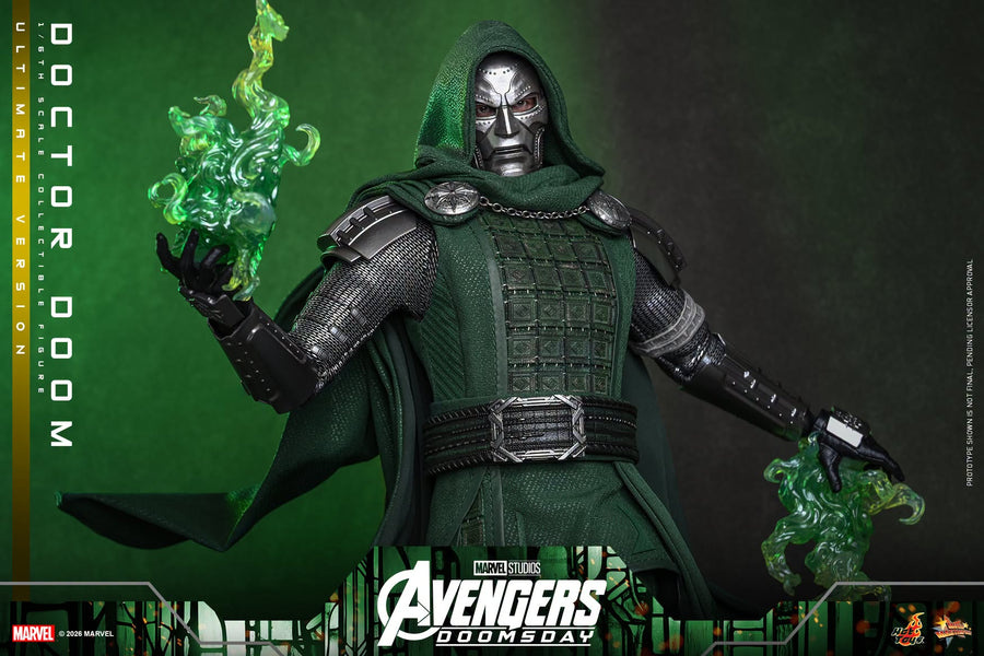 Hot Toys: MMS907B Avengers: Doomsday Doctor Doom (Ultimate Version) 1/6th Scale Collectible Figure (Early Access Special Edition) - Image 13