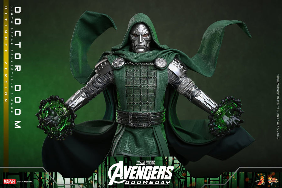 Hot Toys: MMS907B Avengers: Doomsday Doctor Doom (Ultimate Version) 1/6th Scale Collectible Figure (Early Access Special Edition) - Image 2
