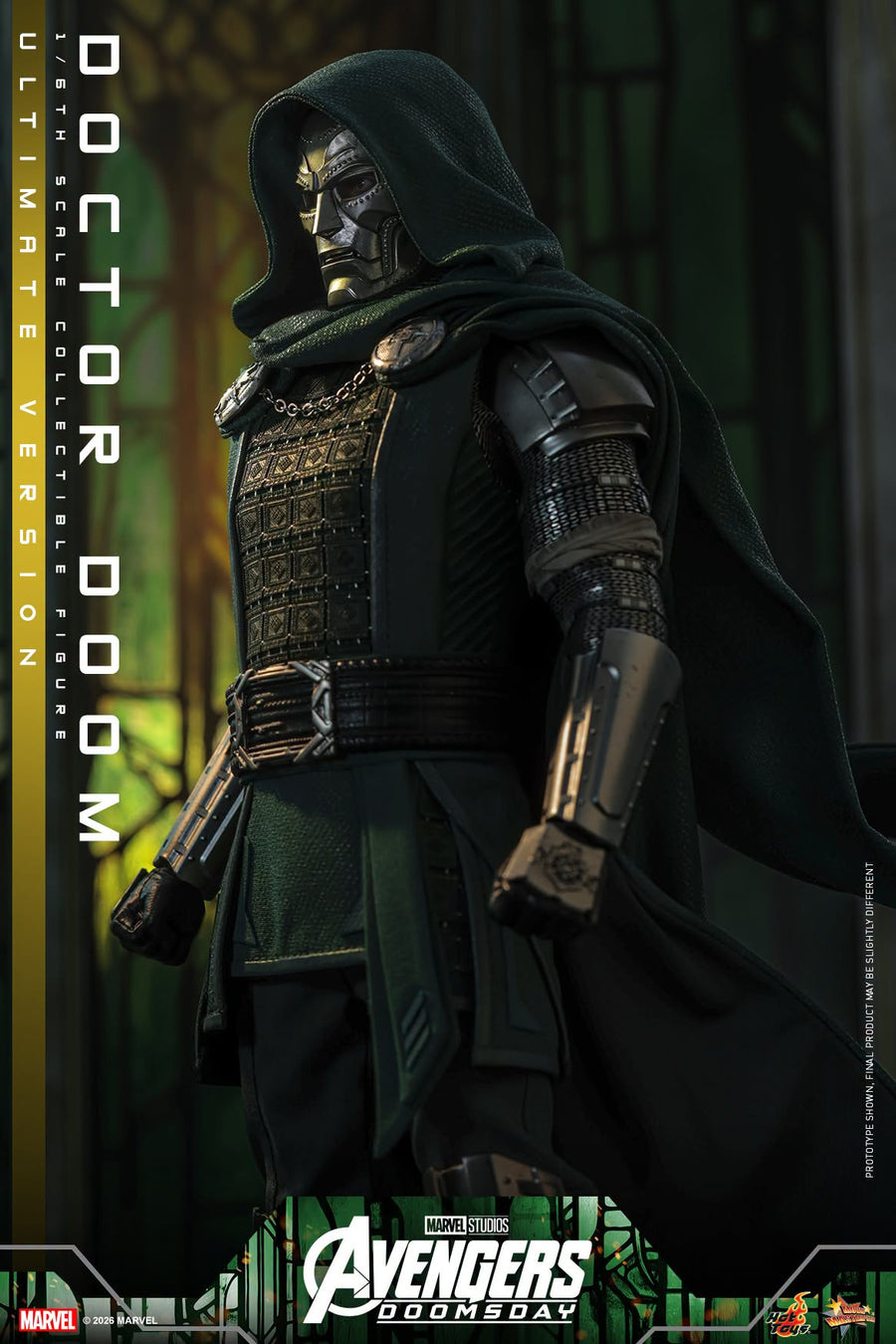 Hot Toys: MMS907B Avengers: Doomsday Doctor Doom (Ultimate Version) 1/6th Scale Collectible Figure (Early Access Special Edition) - Image 5