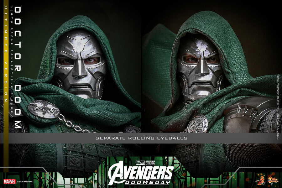 Hot Toys: MMS907B Avengers: Doomsday Doctor Doom (Ultimate Version) 1/6th Scale Collectible Figure (Early Access Special Edition) - Image 21
