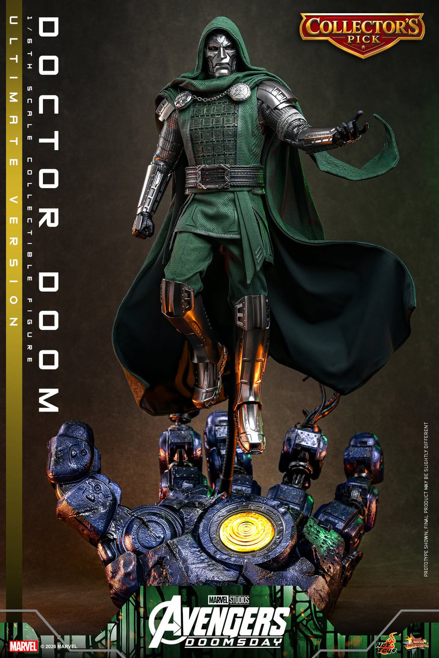 Hot Toys: MMS907B Avengers: Doomsday Doctor Doom (Ultimate Version) 1/6th Scale Collectible Figure (Early Access Special Edition) - Image 24