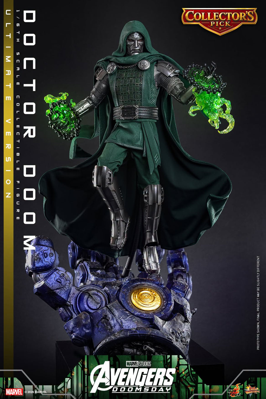 Hot Toys: MMS907B Avengers: Doomsday Doctor Doom (Ultimate Version) 1/6th Scale Collectible Figure (Early Access Special Edition) - Image 25