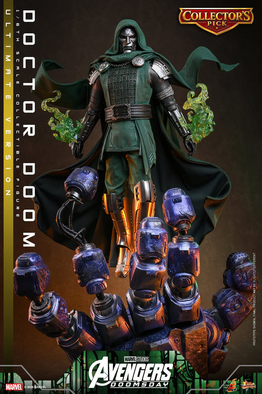 Hot Toys: MMS907B Avengers: Doomsday Doctor Doom (Ultimate Version) 1/6th Scale Collectible Figure (Early Access Special Edition) - Image 26