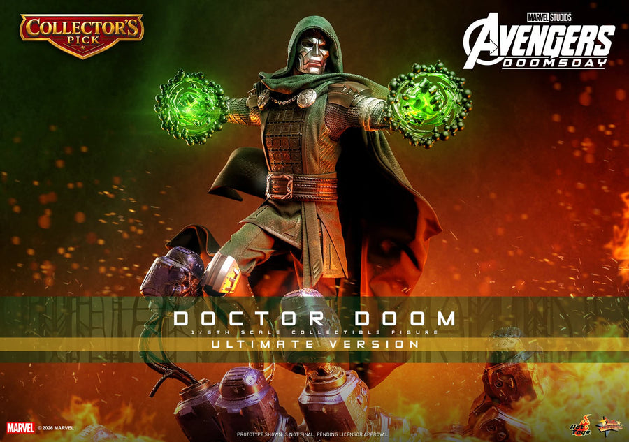 Hot Toys: MMS907B Avengers: Doomsday Doctor Doom (Ultimate Version) 1/6th Scale Collectible Figure (Early Access Special Edition) - Image 32