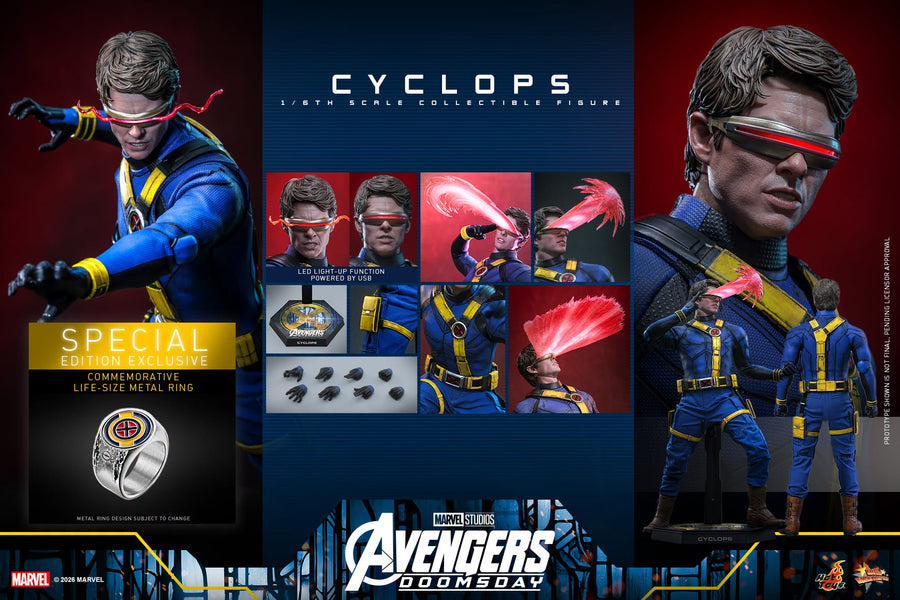 Hot Toys: MMS908B Avengers: Doomsday Cyclops 1/6th Scale Collectible Figure (Special Edition) - Image 7