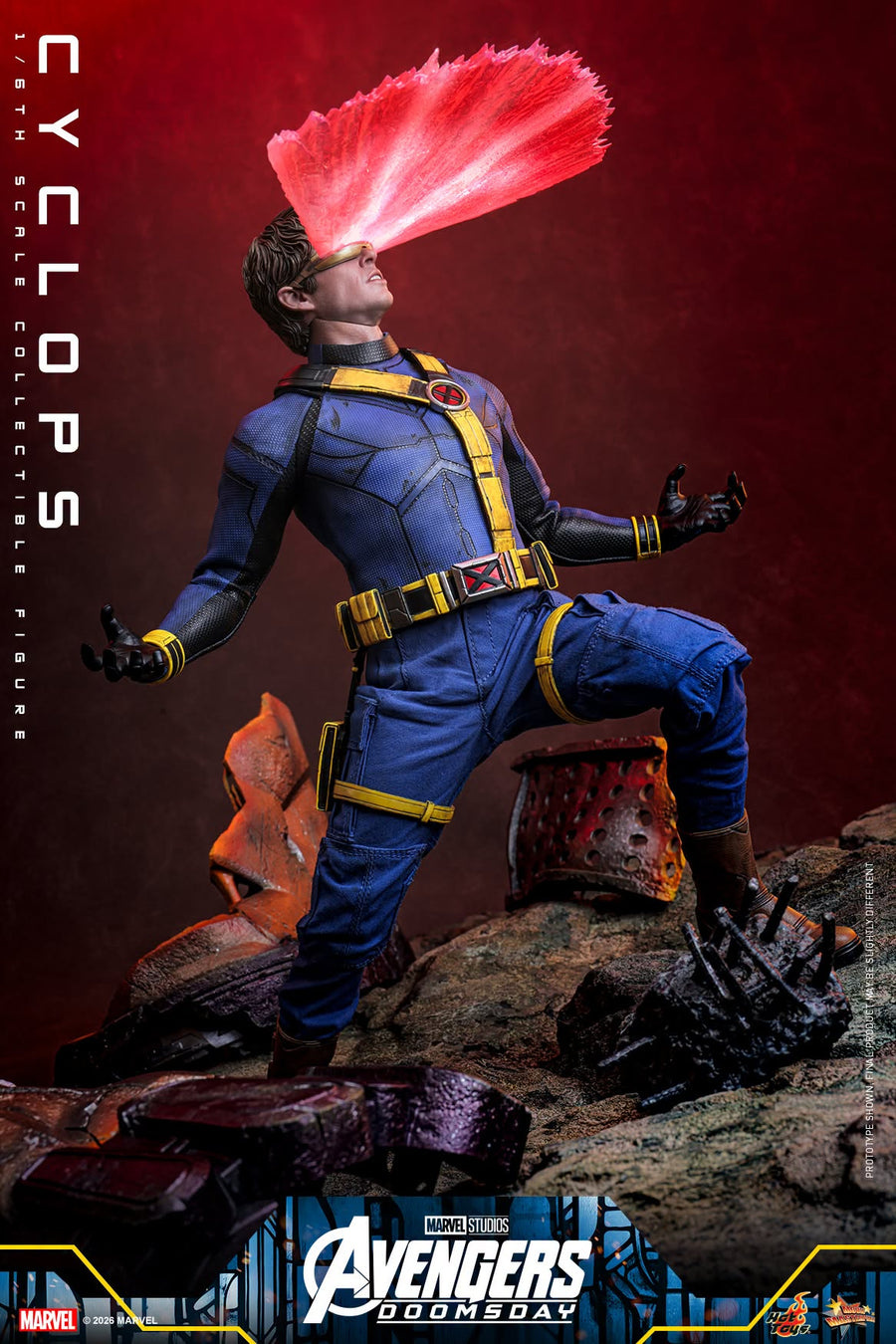 Hot Toys: MMS908B Avengers: Doomsday Cyclops 1/6th Scale Collectible Figure (Special Edition) - Image 9