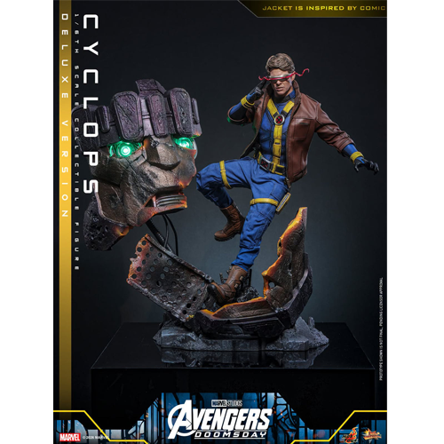 Hot Toys: MMS909B Avengers: Doomsday Cyclops (Deluxe Version) 1/6th Scale Collectible Figure (Special Edition)