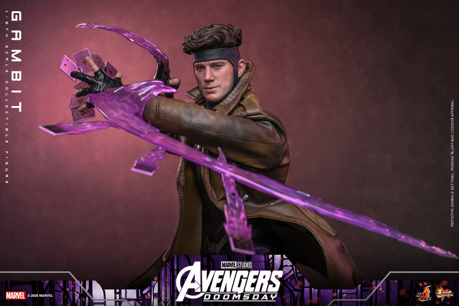 Hot Toys: MMS910B Avengers: Doomsday: Gambit 1/6 Scale Collectible Figure (Special Edition) - Image 3