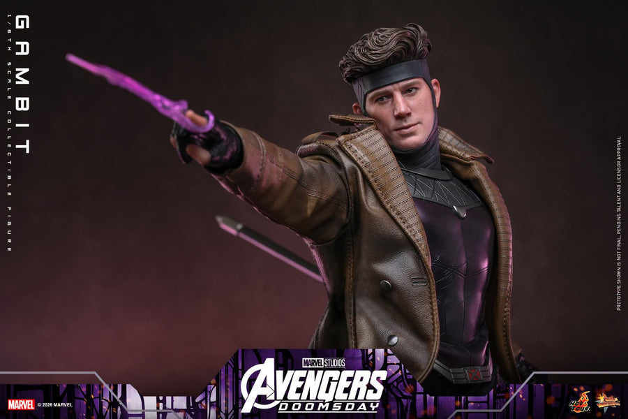 Hot Toys: MMS910B Avengers: Doomsday: Gambit 1/6 Scale Collectible Figure (Special Edition) - Image 4