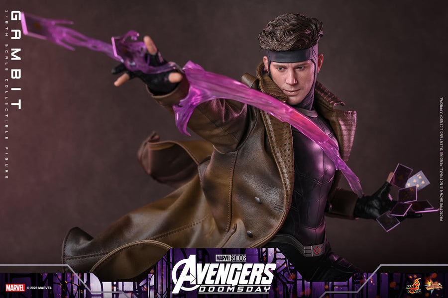 Hot Toys: MMS910B Avengers: Doomsday: Gambit 1/6 Scale Collectible Figure (Special Edition) - Image 11