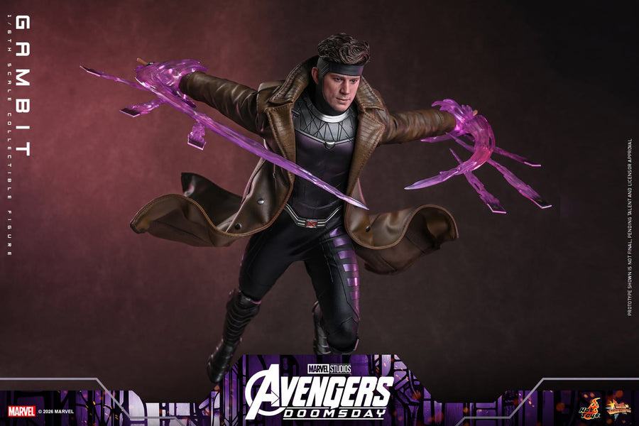 Hot Toys: MMS910B Avengers: Doomsday: Gambit 1/6 Scale Collectible Figure (Special Edition) - Image 12
