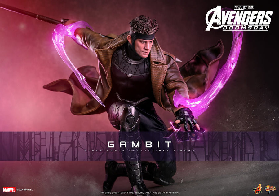 Hot Toys: MMS910B Avengers: Doomsday: Gambit 1/6 Scale Collectible Figure (Special Edition) - Image 15