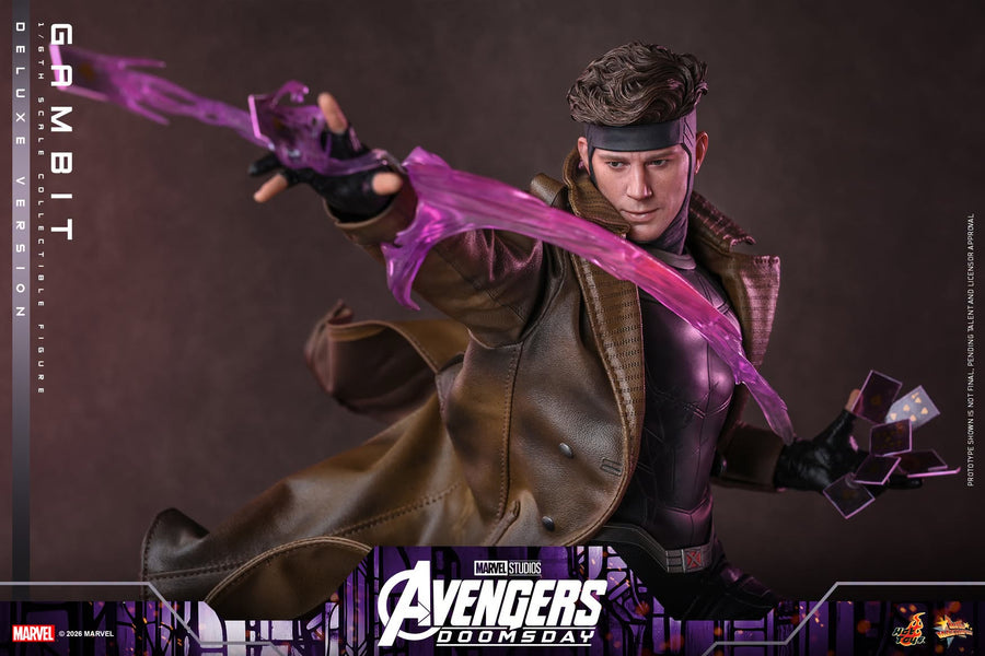 Hot Toys: MMS911B Avengers: Doomsday: Gambit (Deluxe Version) 1/6 Scale Collectible Figure (Special Edition) - Image 21