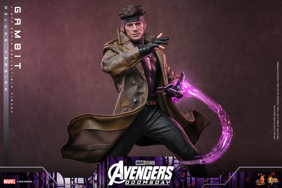Hot Toys: MMS911B Avengers: Doomsday: Gambit (Deluxe Version) 1/6 Scale Collectible Figure (Special Edition) - Image 3