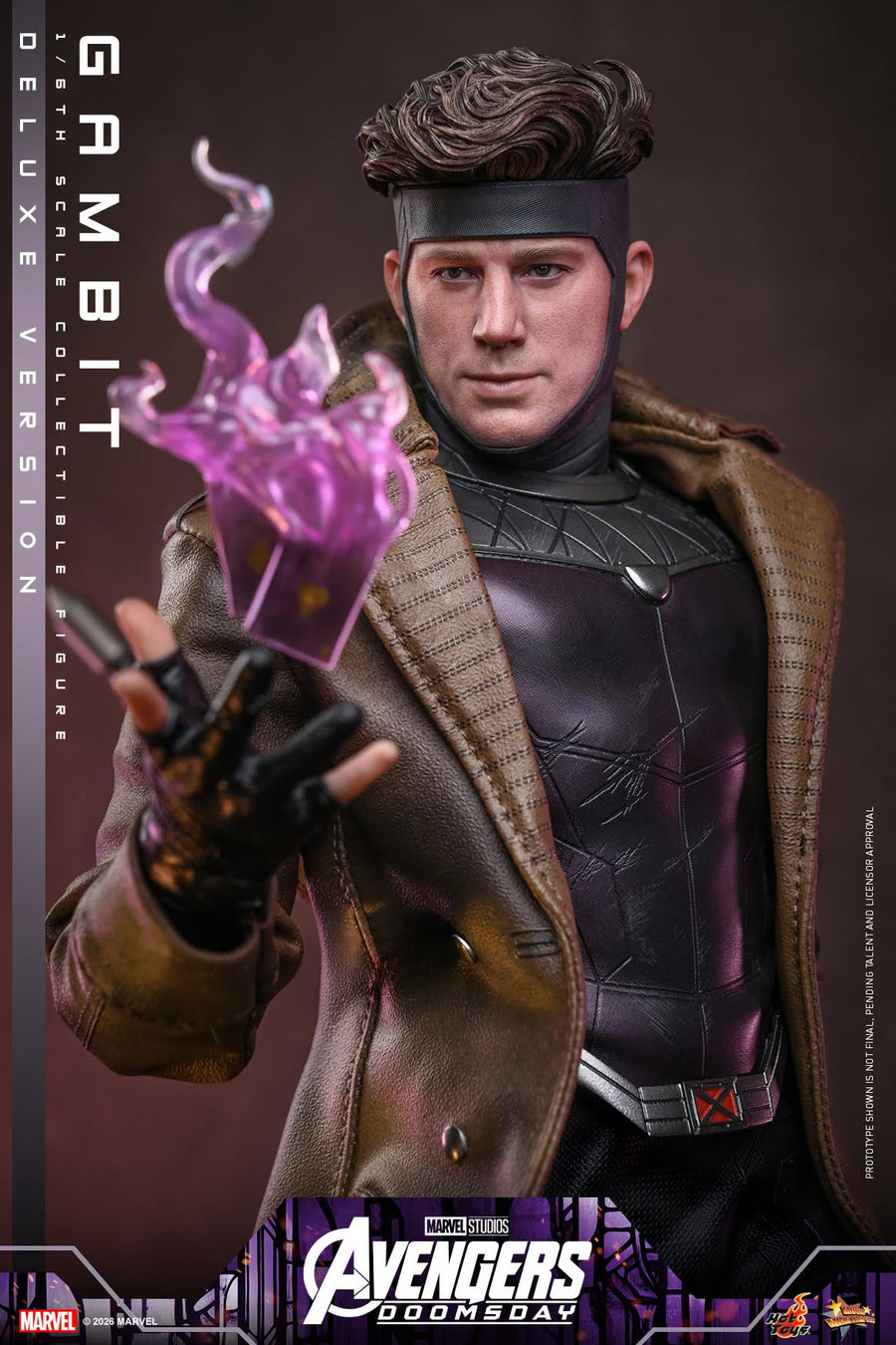 Hot Toys: MMS911B Avengers: Doomsday: Gambit (Deluxe Version) 1/6 Scale Collectible Figure (Special Edition) - Image 9